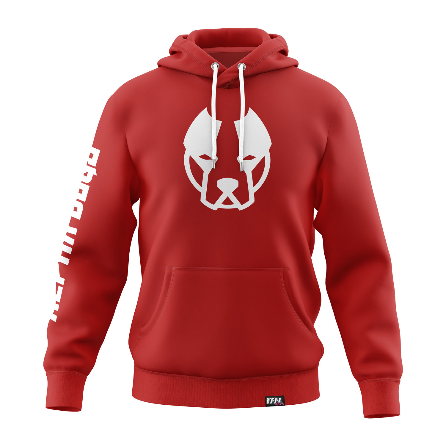 BORING MERCH Red Alpha Dogs APECHAIN Hoodie